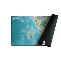 Dungeons & Dragons Tapis de souris XL Faerun Map | 3328170292337