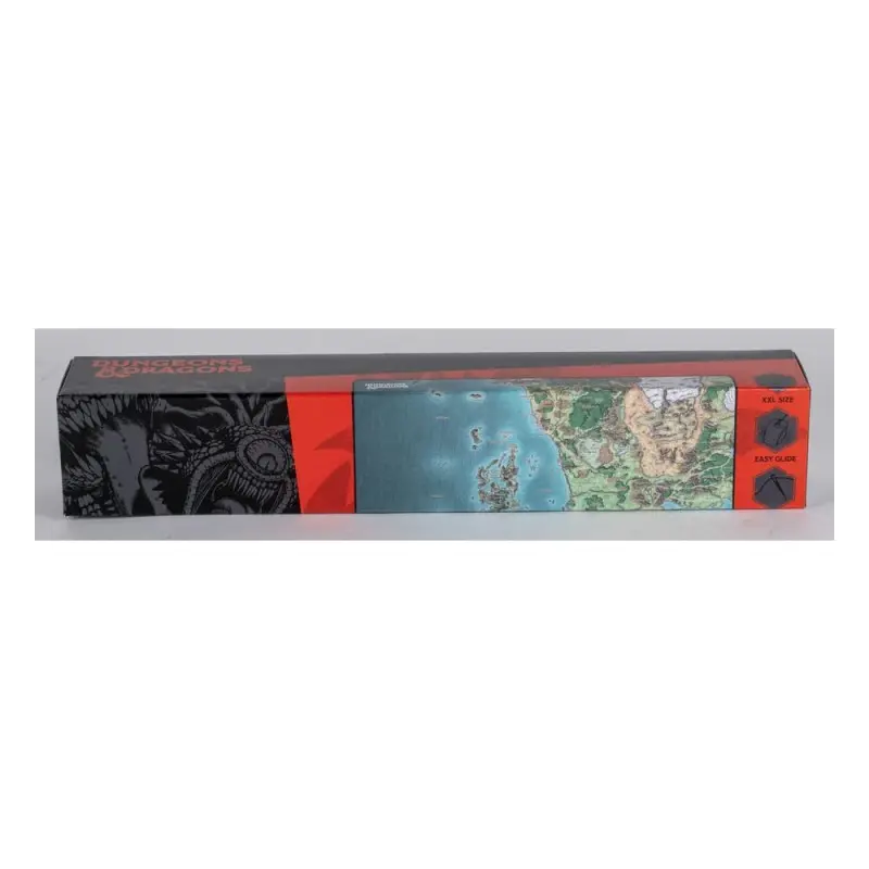 Dungeons & Dragons Tapis de souris XL Faerun Map | 3328170292337