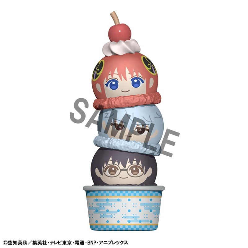 Gintama assortiment trading figures Tsumichen Stack up & Change 8 cm (6)