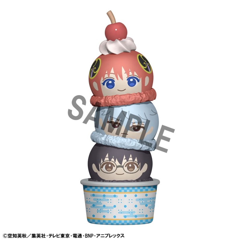 Gintama assortiment trading figures Tsumichen Stack up & Change 8 cm (6)