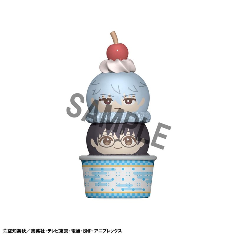 Gintama assortiment trading figures Tsumichen Stack up & Change 8 cm (6)