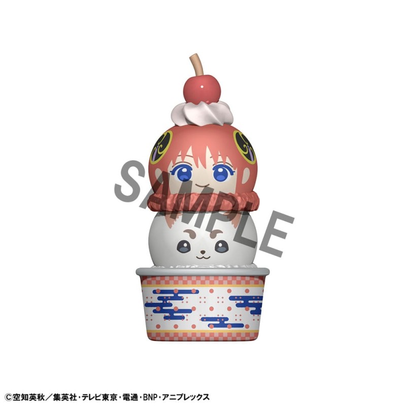 Gintama assortiment trading figures Tsumichen Stack up & Change 8 cm (6)