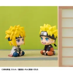 Naruto Shippuden statuette PVC Look Up Naruto Uzumaki Six Paths Sage Mode & Minato Namikaze 11 cm (with gift)  | 4535123842672