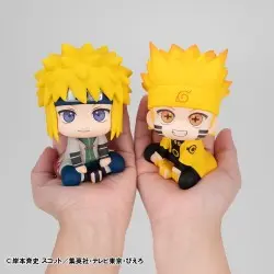 Naruto Shippuden statuette PVC Look Up Naruto Uzumaki Six Paths Sage Mode & Minato Namikaze 11 cm (with gift)  | 4535123842672