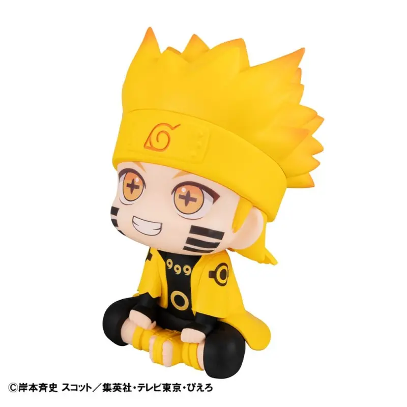 Naruto Shippuden statuette PVC Look Up Naruto Uzumaki Six Paths Sage Mode & Minato Namikaze 11 cm (with gift)  | 4535123842672