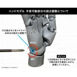 Takahiro Kagami Artist Support Item Hand PVC 1/1 Model/R Pale Orange 21 cm | 4934054063109