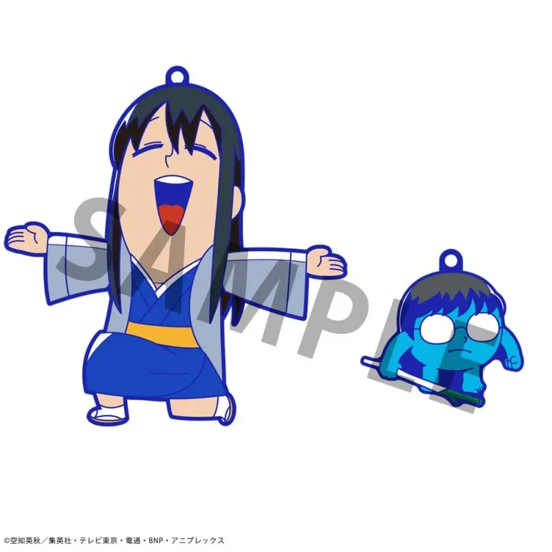 Gintama x Okawabukubu assortiment charms caoutchouc Rubber Mascot Buddycolle Gintama Oshanti 7 cm (8) | 4535123842849