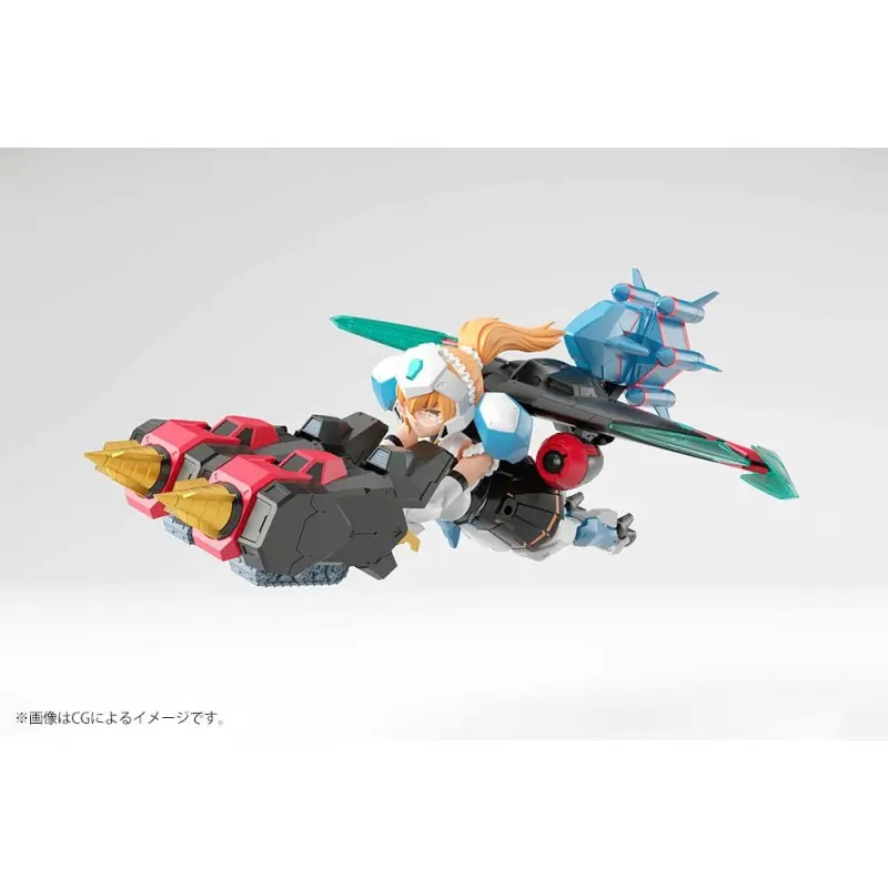 The King of Braves GaoGaiGar figurine Plastic Model Kit Cross Frame Girl Star Gaofighgar 19 cm | 4934054027019