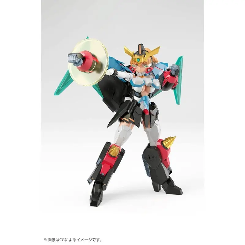 The King of Braves GaoGaiGar figurine Plastic Model Kit Cross Frame Girl Star Gaofighgar 19 cm | 4934054027019