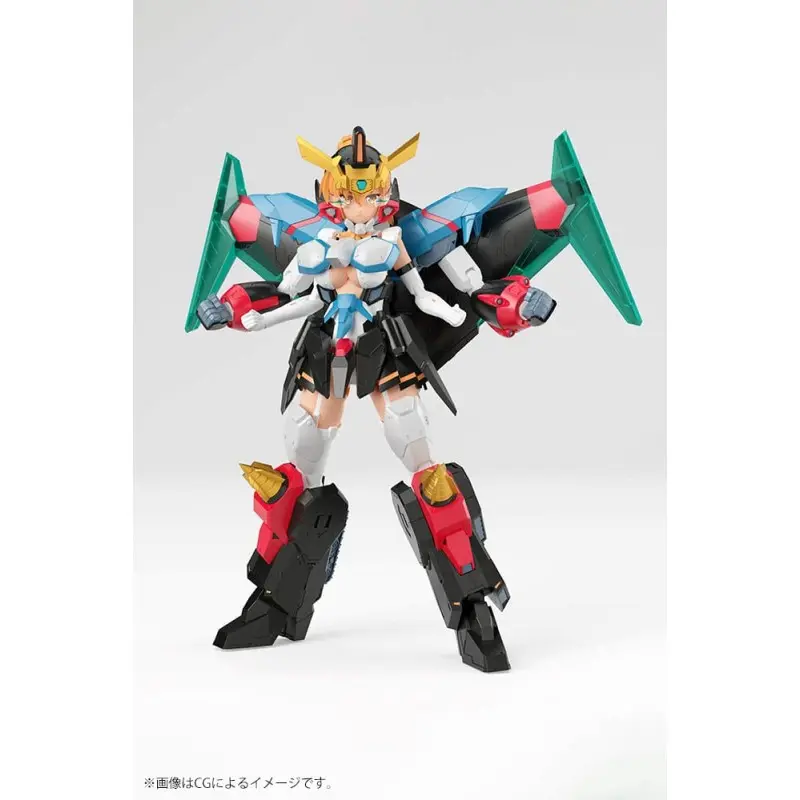 The King of Braves GaoGaiGar figurine Plastic Model Kit Cross Frame Girl Star Gaofighgar 19 cm | 4934054027019