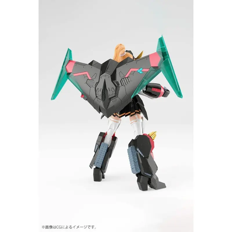 The King of Braves GaoGaiGar figurine Plastic Model Kit Cross Frame Girl Star Gaofighgar 19 cm | 4934054027019