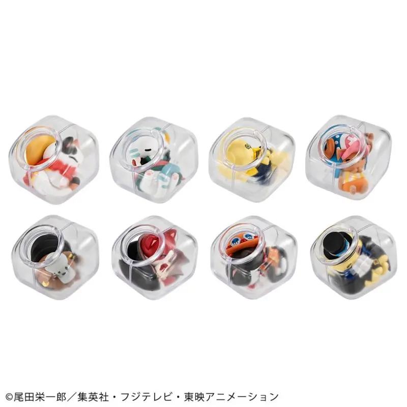 One Piece Mega Cat Project assortiment trading figures Good Night NyanPieceNyan! 3 cm (8) | 4535123842924