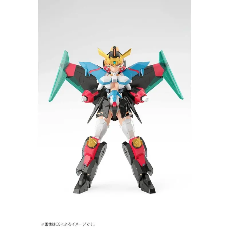 The King of Braves GaoGaiGar figurine Plastic Model Kit Cross Frame Girl Star Gaofighgar 19 cm | 4934054027019