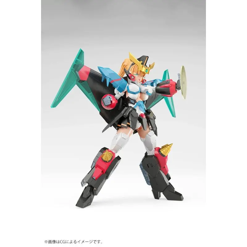 The King of Braves GaoGaiGar figurine Plastic Model Kit Cross Frame Girl Star Gaofighgar 19 cm | 4934054027019