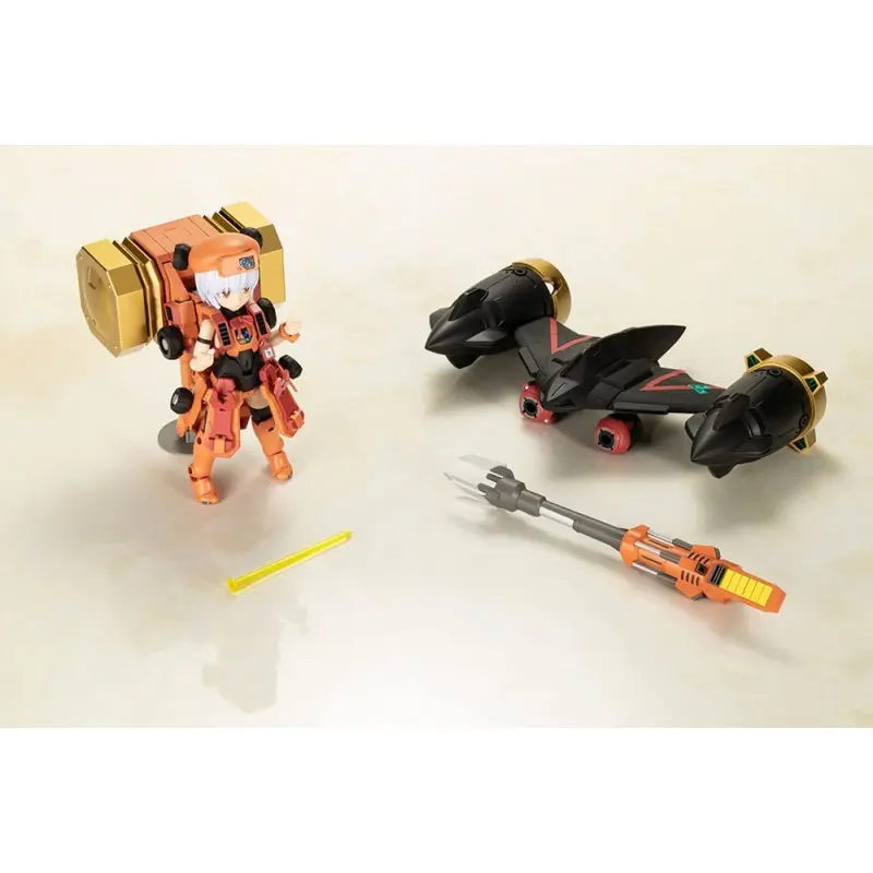 The King of Braves GaoGaiGar figurine Plastic Model Kit Cross Frame Girl Goldymark & Stealth Gao II Set 12 cm | 4934054042319