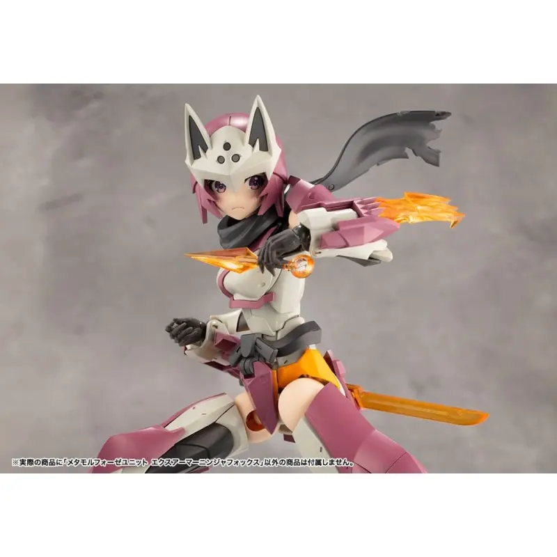 Megalomaria Unlimited Universe accessoires Plastic Model Kit Metamorphose Unit Exarmor Ninja Fox  | 4934054061891