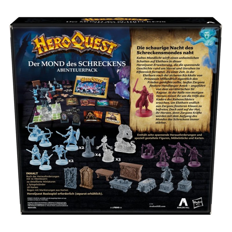 HeroQuest extension jeu de plateau Der Mond des Schreckens Quest Pack *ALLEMAND* | 5010996171467