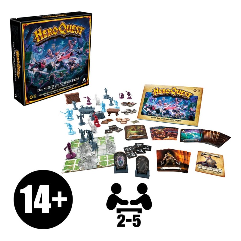 HeroQuest extension jeu de plateau Der Mond des Schreckens Quest Pack *ALLEMAND* | 5010996171467