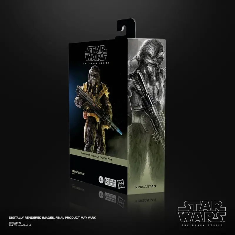 Star Wars: The Book of Boba Fett Black Series Deluxe figurine Krrsantan 15 cm | 5010994194130