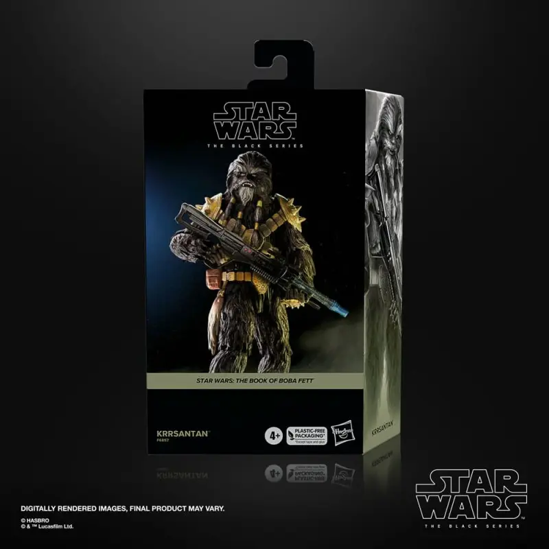 Star Wars: The Book of Boba Fett Black Series Deluxe figurine Krrsantan 15 cm | 5010994194130