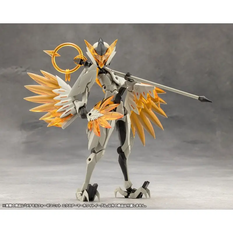 Megalomaria Unlimited Universe accessoires Plastic Model Kit Metamorphose Unit Exarmor White Eagle | 4934054069361