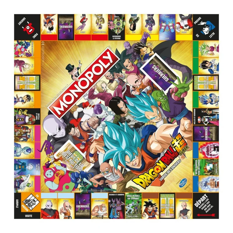 jeu : Monopoly Dragon Ball Super
éditeur : Winning Moves