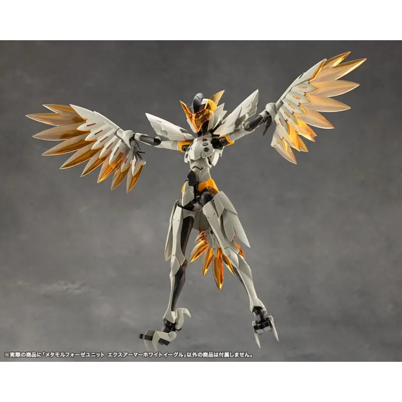 Megalomaria Unlimited Universe accessoires Plastic Model Kit Metamorphose Unit Exarmor White Eagle | 4934054069361