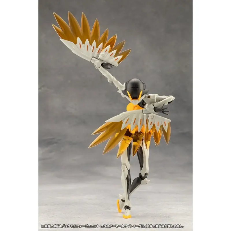 Megalomaria Unlimited Universe accessoires Plastic Model Kit Metamorphose Unit Exarmor White Eagle | 4934054069361