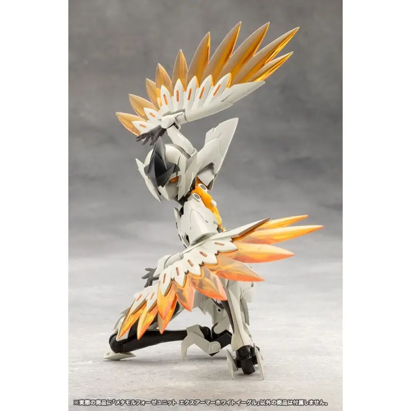 Megalomaria Unlimited Universe accessoires Plastic Model Kit Metamorphose Unit Exarmor White Eagle | 4934054069361