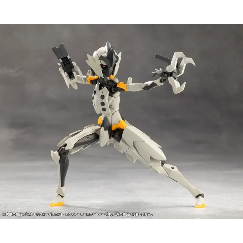 Megalomaria Unlimited Universe accessoires Plastic Model Kit Metamorphose Unit Exarmor White Eagle | 4934054069361