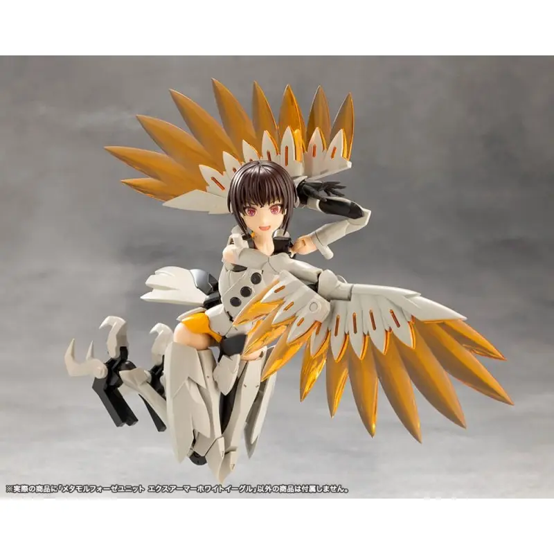 Megalomaria Unlimited Universe accessoires Plastic Model Kit Metamorphose Unit Exarmor White Eagle | 4934054069361