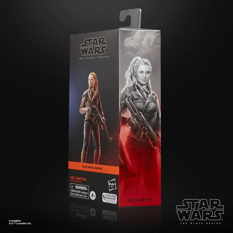 Star Wars: Andor Black Series figurine Vel Sartha 15 cm | 5010996124821