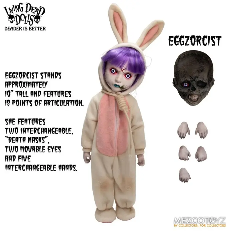 Living Dead Dolls poupée Eggzorcist 25 cm | 0696198910087