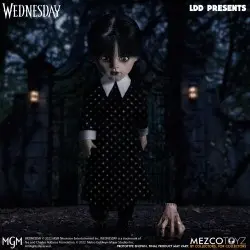 Wednesday Living Dead Dolls poupée Wednesday Addams 25 cm | 0696198996531