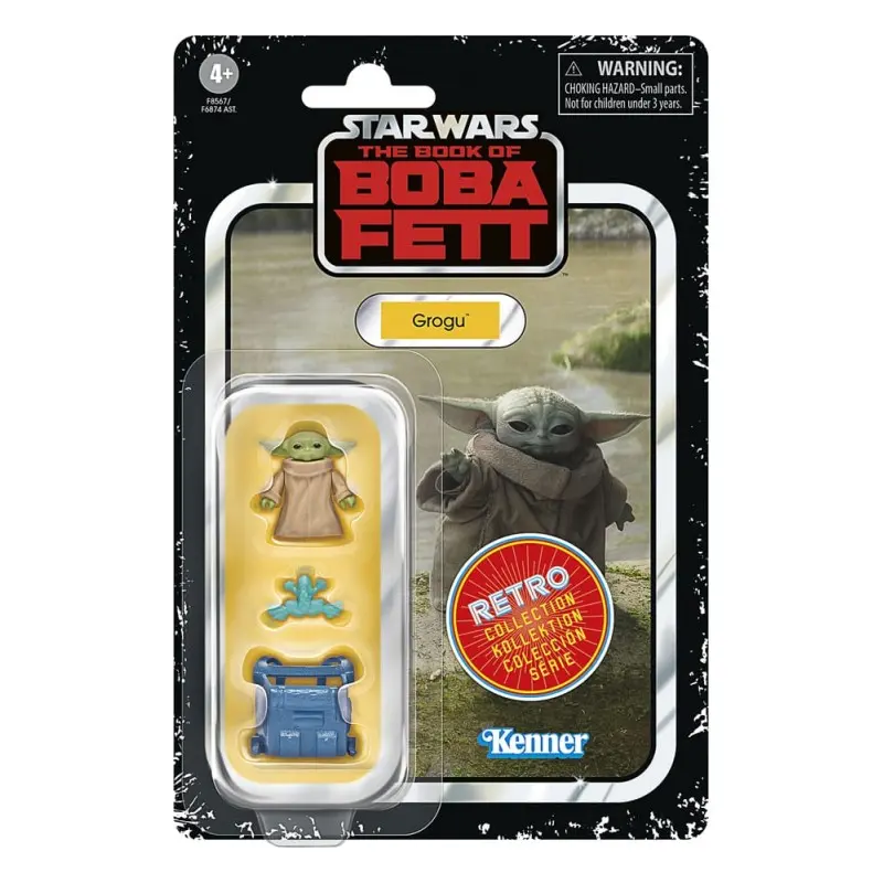 Star Wars: The Book of Boba Fett Retro Collection figurine Grogu 10 cm | 5010996183347