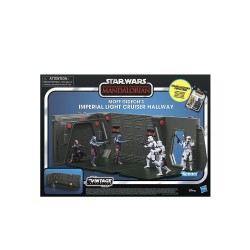 Star Wars: The Mandalorian Vintage Collection Tantive IV Hallway et figurine Mandalorian Privateer 10 cm | 5010996204424