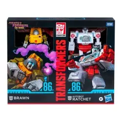 The Transformers: The Movie Studio Series Deluxe Class pack 2 figurines Brawn & Autobot Ratchet 11 cm | 5010996235640