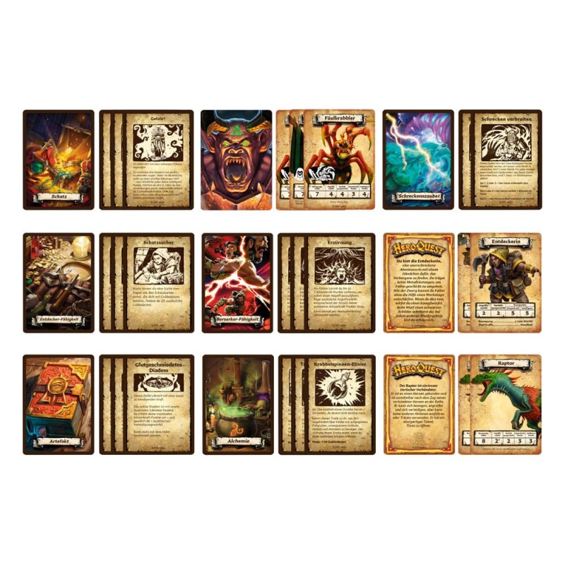 HeroQuest extension jeu de plateau Der Dschungel von Delthrak Pack de Quête *ALLEMAND*