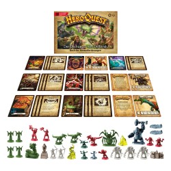 HeroQuest extension jeu de plateau Der Dschungel von Delthrak Pack de Quête *ALLEMAND*