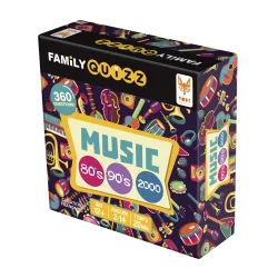 Familiequiz - Muziek 80's 90's 2000 | 3760089891124