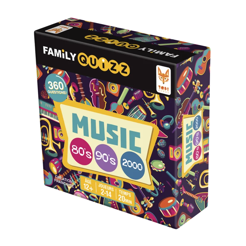 Family Quizz - Music 80's 90's 2000