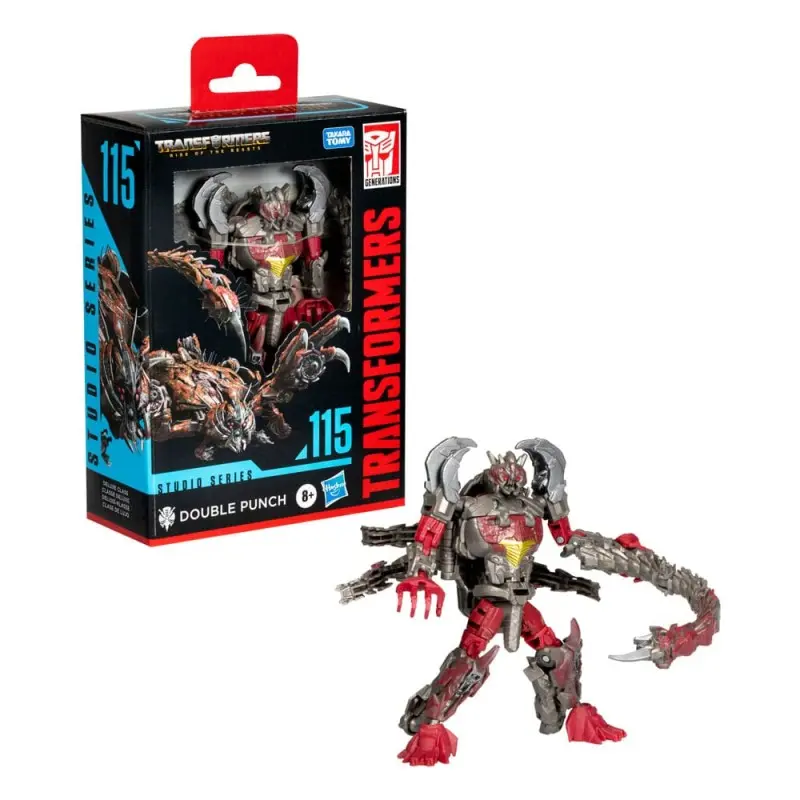 Transformers: Rise of the Beasts Generations Studio Series Deluxe Class figurine Double Punch 11 cm | 5010996307972