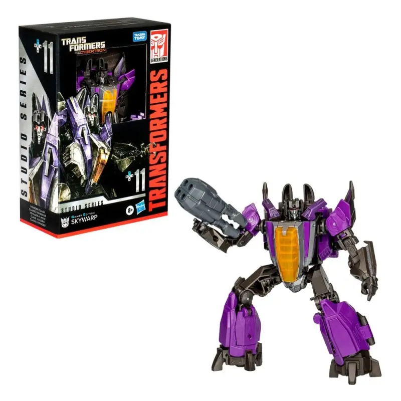 Transformers: War for Cybertron Studio Series Voyager Class figurine Gamer Edition Skywarp 16 cm | 5010996307934