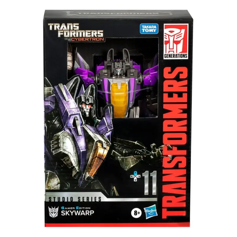 Transformers: War for Cybertron Studio Series Voyager Class figurine Gamer Edition Skywarp 16 cm | 5010996307934