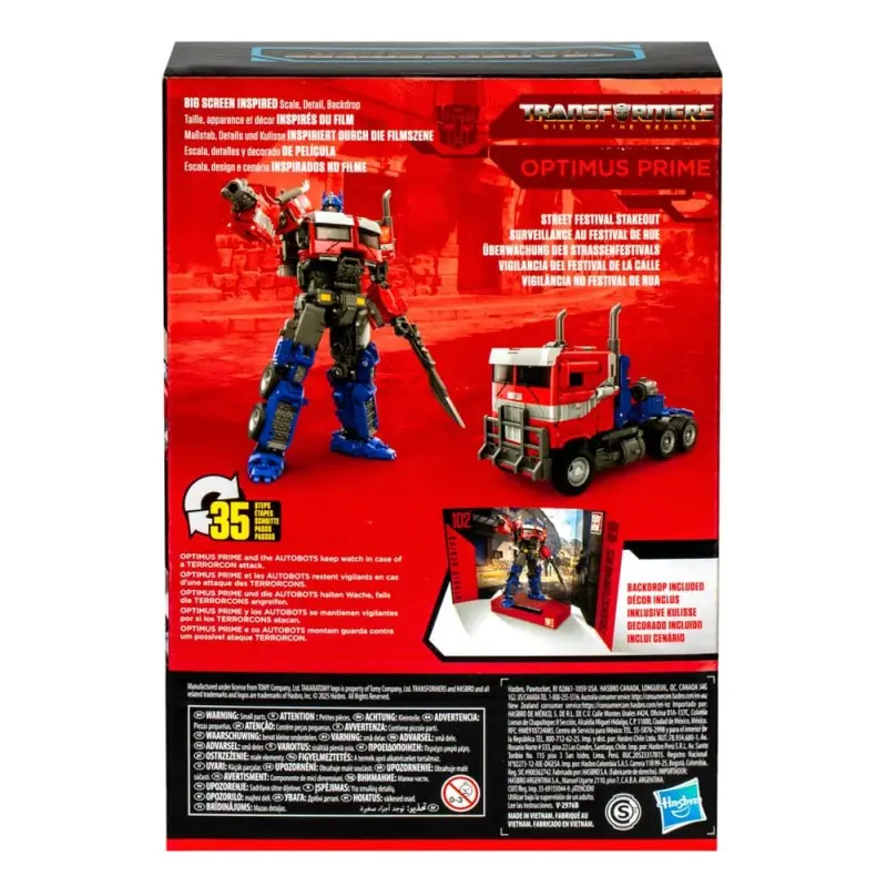 Transformers: Rise of the Beasts Generations Studio Series Voyager Class figurine Optimus Prime 17 cm | 5010996307958