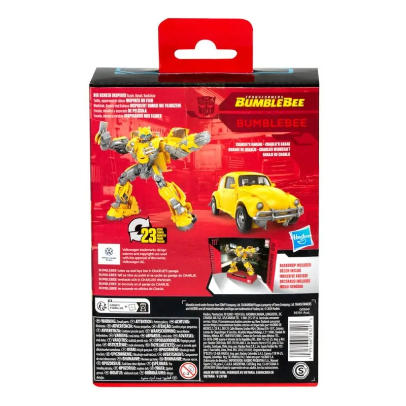 Transformers: Bumblebee Generations Studio Series figurine Deluxe Class Bumblebee 11 cm | 5010996308016