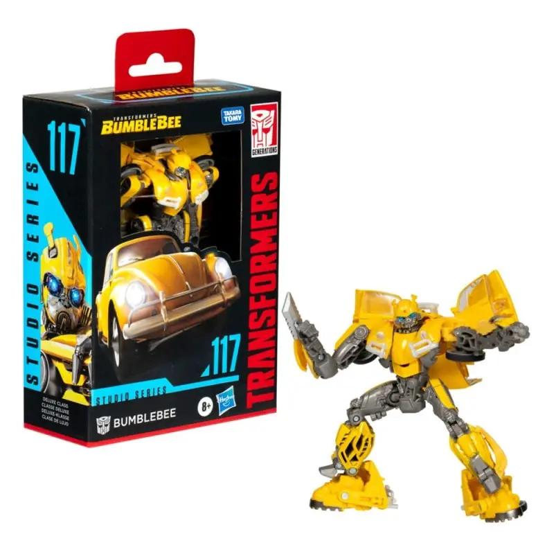 Transformers: Bumblebee Generations Studio Series figurine Deluxe Class Bumblebee 11 cm | 5010996308016