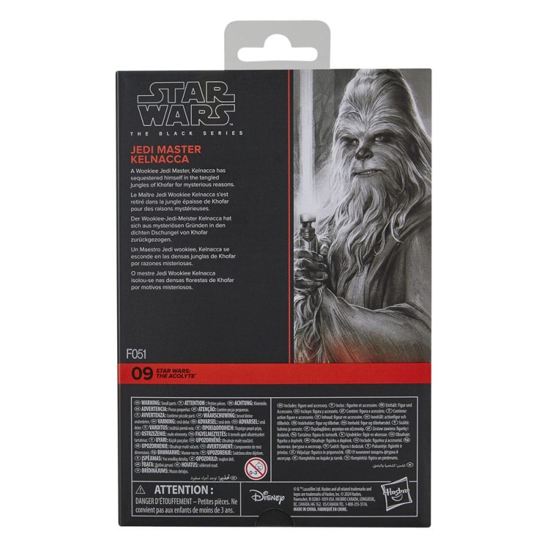 Star Wars: The Acolyte Black Series figurine Jedi Master Kelnacca 15 cm