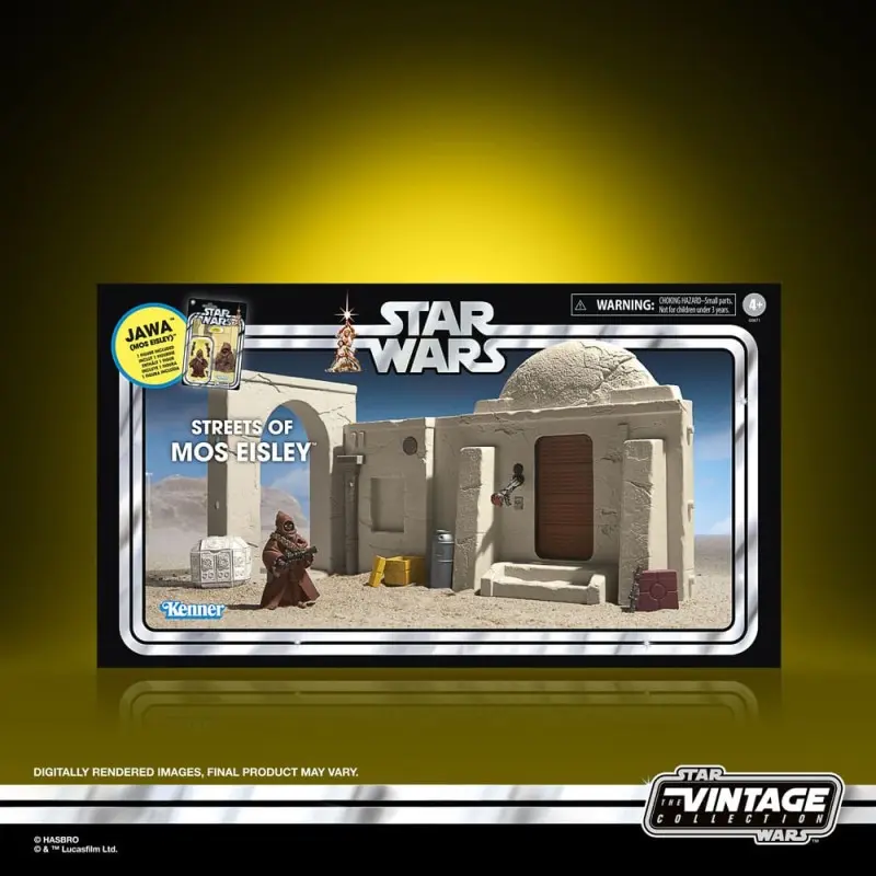 Star Wars Episode IV Vintage Collection playset Streets of Mos Eisley avec figurine Jawa | 5010996282156