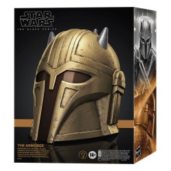 Star Wars: The Mandalorian Black Series casque electronique The Armorer